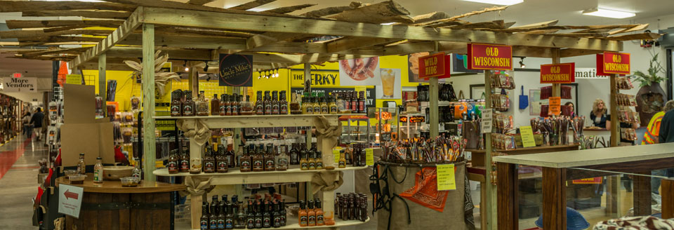Jerky Shack at Walnut Creek Amish Fleamarket near Sugarcreek,Ohio